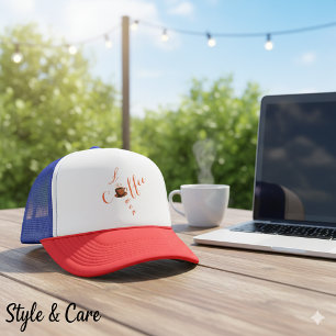 Casquette Snapback Café Lover - Chapeau Chauffeur Stylé
