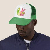 Casquette Snapback Sloth Par Megaflora (En situation)