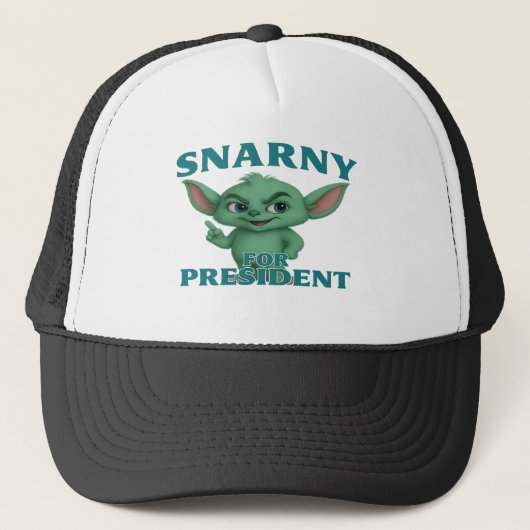 Casquette Snarny Friend™ - Pour l'édition présidentielle (Devant)