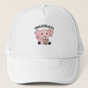 Casquette Snaxolotl Axolotl Amateurs de thé à bulles Animaux