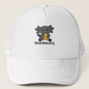 Casquette Snaxolotl Axolotl Pizza Amateurs de doux animaux