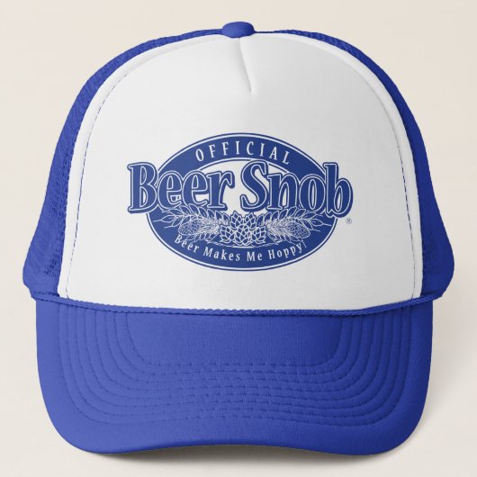 Casquette Snob officiel de bière (Devant)