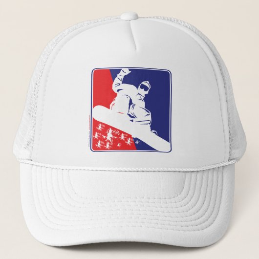 Casquette Snowboard, USA (Devant)