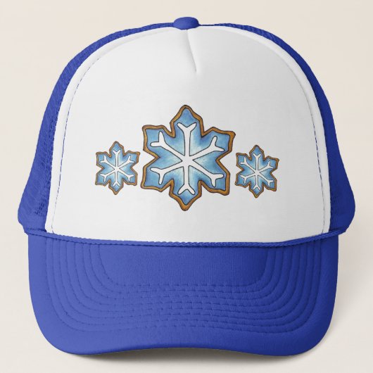 Casquette Snowflake sucre biscuit hiver Hanoukka Noël (Devant)