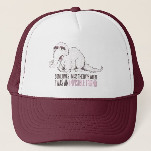 Casquette Snuffleupagus | Parfois, les jours me manquent (Devant)