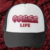 Casquette Sober Life Red