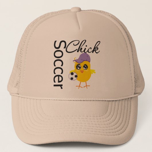 Casquette Soccer Chick v2 (Devant)