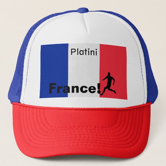 Casquette Soccer France, personnalisable (Devant)