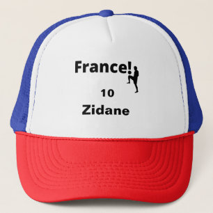 Casquette Soccer France, personnalisable