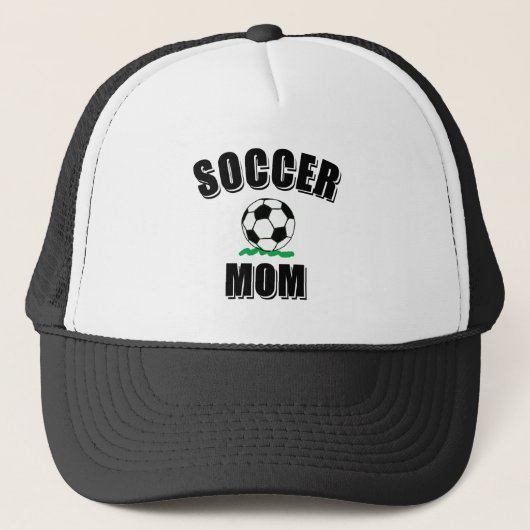 Casquette Soccer Maman Dessin Et Texte (Devant)