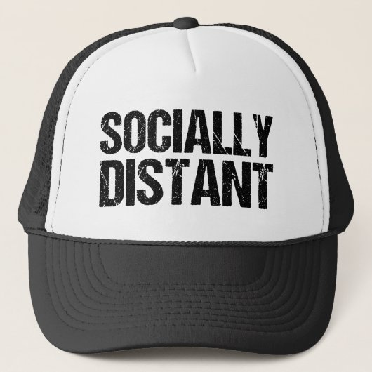 Casquette Socialement distante (Devant)