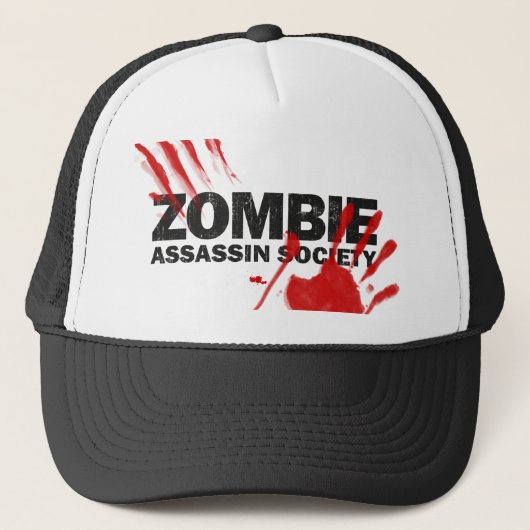 Casquette Société d'assassin de zombi (Devant)