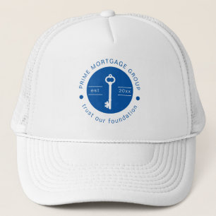 Casquette Société hypothécaire personnalisée moderne Ajoutez
