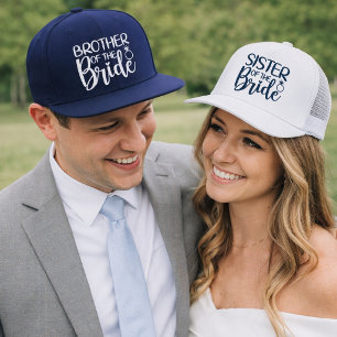 Casquette Soeur de la mariée, cortège de mariage