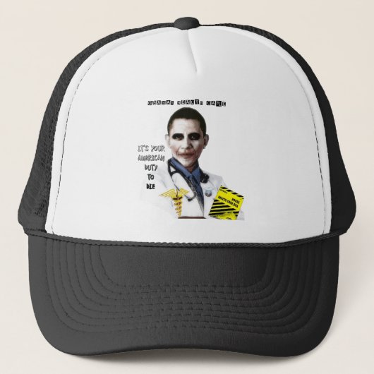 CASQUETTE SOINS DE SANTÉ D'OBAMA (Devant)