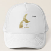 Casquette Sois la sirène d'or (Devant)