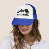 Casquette Sola Scriptura (En situation)