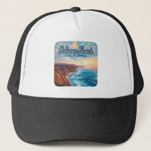 Casquette Solana Beach Californie San Diego Vintage