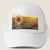 Casquette Soleil tournesol (Devant)