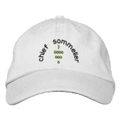 Casquette SOMMELIER (Devant)
