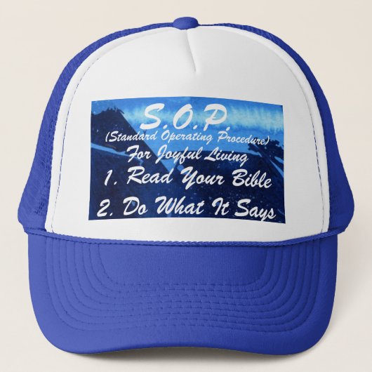 Casquette SOP de la Bible (Devant)