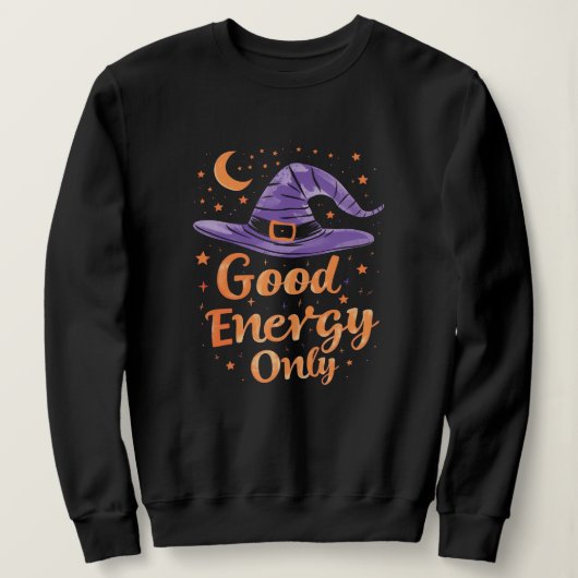 Casquette sorcier Affirmation Sweatshirt Halloween (Design devant)
