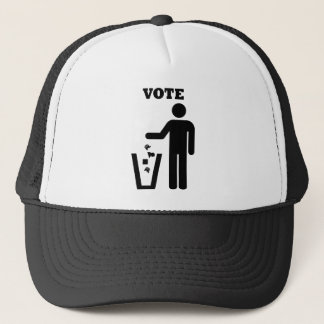 Casquette Sortez le vote 2020 de déchets