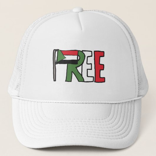Casquette Soudan libre (Devant)