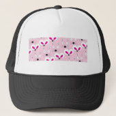 Casquette Souris de chat rose Motif (Devant)