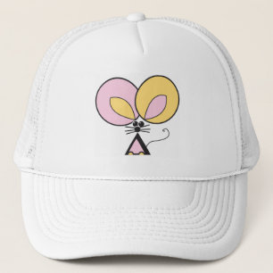 Casquette Souris rose