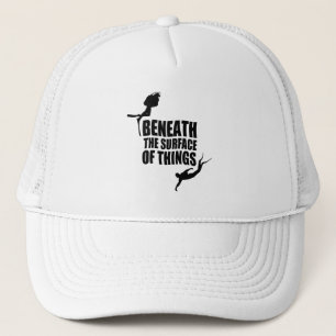 Casquette Sous La Surface   Citation Plongée