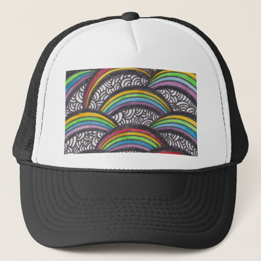 Casquette Sous l'arc-en-ciel (Devant)