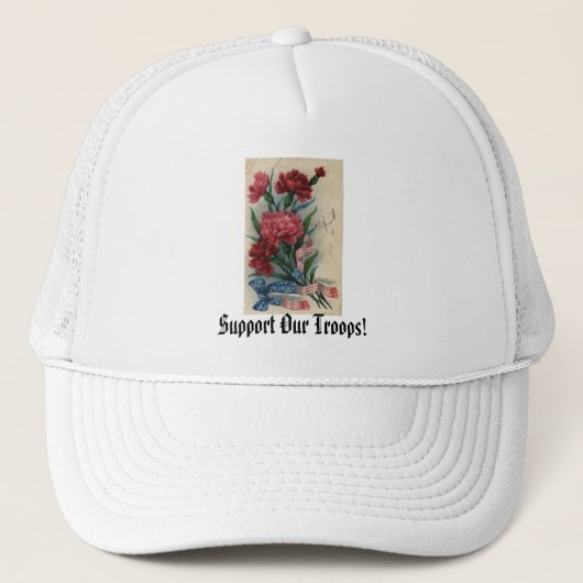 Casquette Soutenez nos troupes ! (Devant)