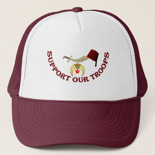 Casquette Soutenez nos troupes (Devant)