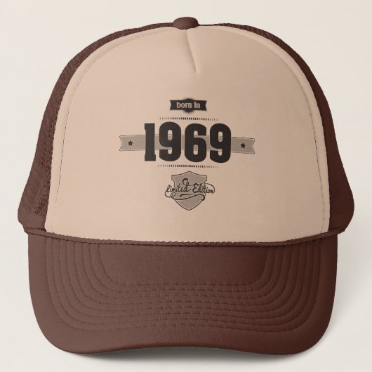 Casquette Soutenu en 1969 (Dark&Lightgrey) (Devant)
