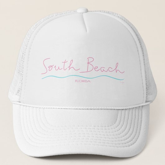 Casquette South Beach, Miami, Floride (Devant)