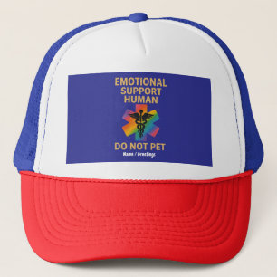 Casquette Soutien émotionnel Humain Ne pas faire passer drôl