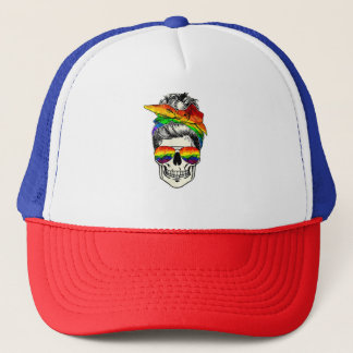 Casquette Soutien LGBT Donkey Rainbow Gay pride LGBT coeur