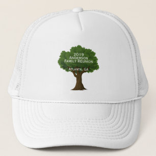 Casquette Souvenir de la Réunion de famille d'arbre