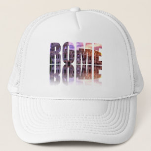 Casquette souvenir texte Rome