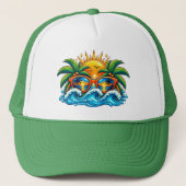 Casquette Souvenirs d'été sur 1 (Devant)