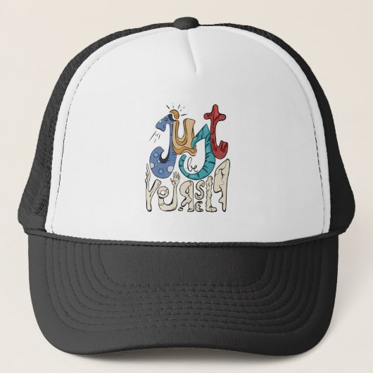 Casquette Soyez Audacieux, Sois Toi : Soyez Simplement Toi-M (Devant)