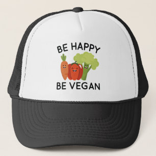 Casquette Soyez Heureux Soyez Végétalien
