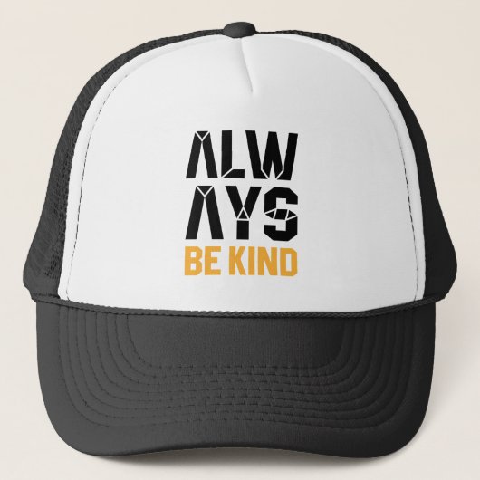 Casquette Soyez toujours gentil (Devant)