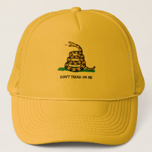 Casquette Soyez un vrai libertaire Ne marchez pas sur moi