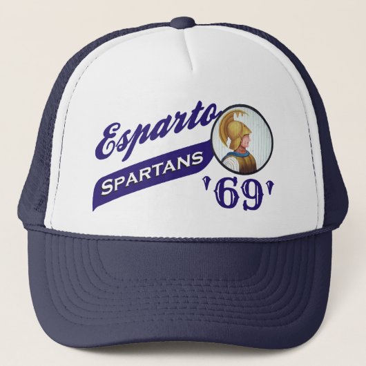 casquette spartiate de base plus ancien design spa (Devant)