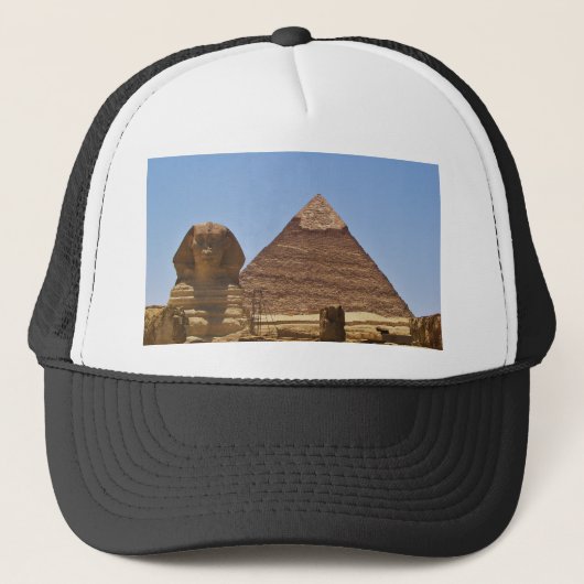 Casquette Sphinx et pyramide (Devant)