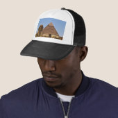 Casquette Sphinx et pyramide (En situation)