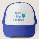 Casquette Spin The Dreidel<br><div class="desc">Chanukah is the Jewish eight-day, wintertime “festival of lights, ” celebrated with a nightly menorah lighting, special prayers and fried foods. The Hebrew word Chanukah means “dedication, ” and is thus named because it celebrates the rededication of the Holy Temple (as you’ll read below). Also spelled Hanukkah (or variations of...</div>