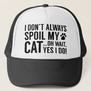 Casquette Spoil mon chat